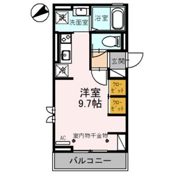 クラリスの物件間取画像